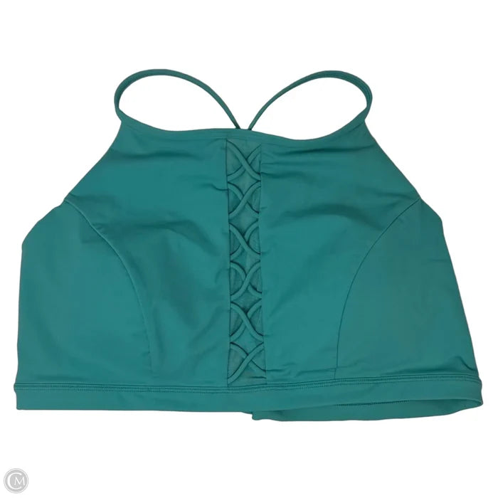 Athletic Bra By Lululemon In Teal, Size: M (estimated - no size tag)