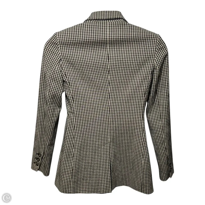 Blazer By Pearl In Checkered Pattern, Size: 8