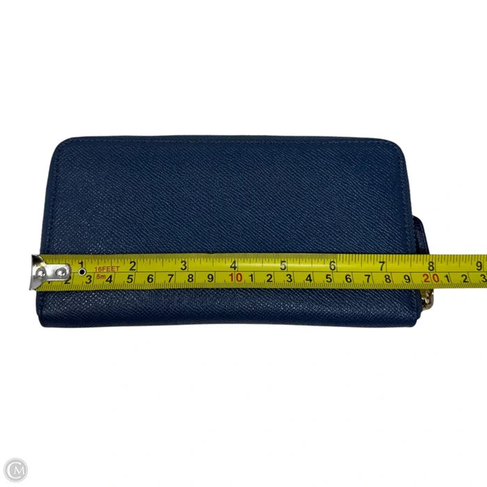 Crossgrain Zip Wallet Designer By Coach, Size: Medium