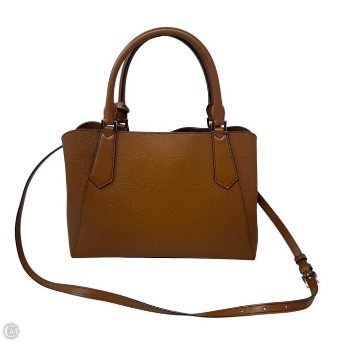 Handbag Leather By Michael By Michael Kors, Size: Medium