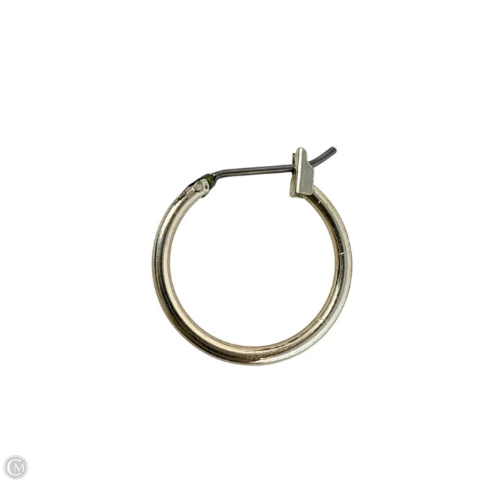 Silver Tone Hoop Earrings
