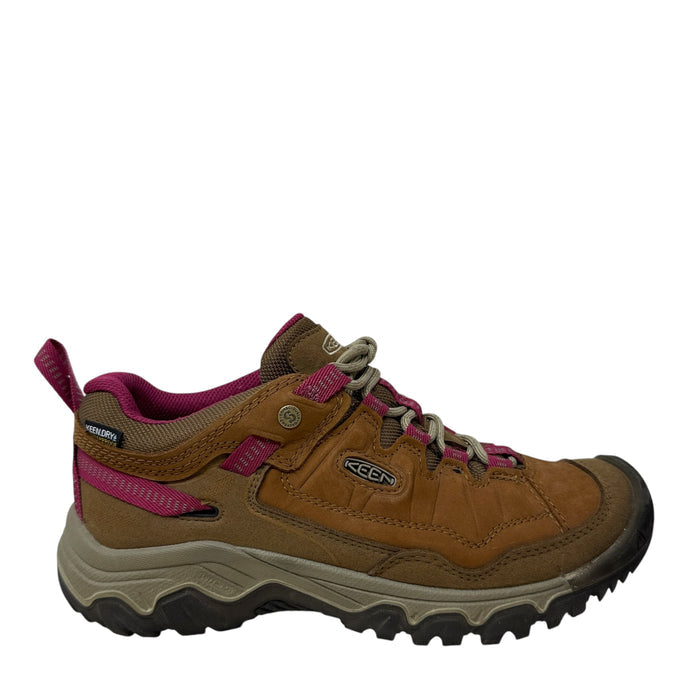 Targhee IV Waterproof Hiking Shoes By Keen In Bison/Beaujolais, Size: 8.5