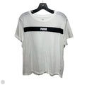 Top Short Sleeve Basic By Puma In White, Size: Xl